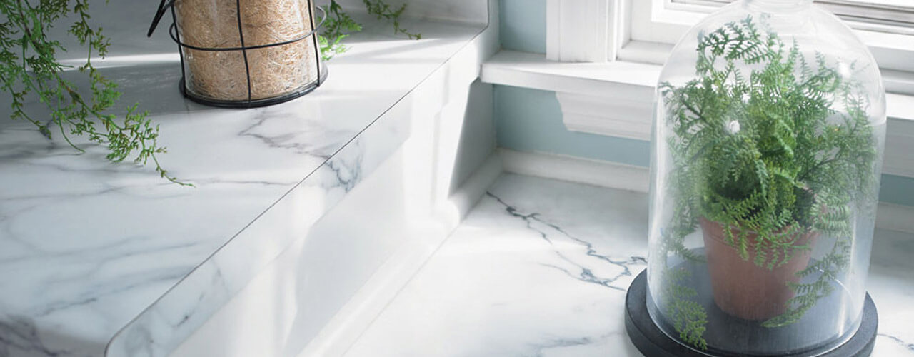 Calacatta Marble Laminte Countertop