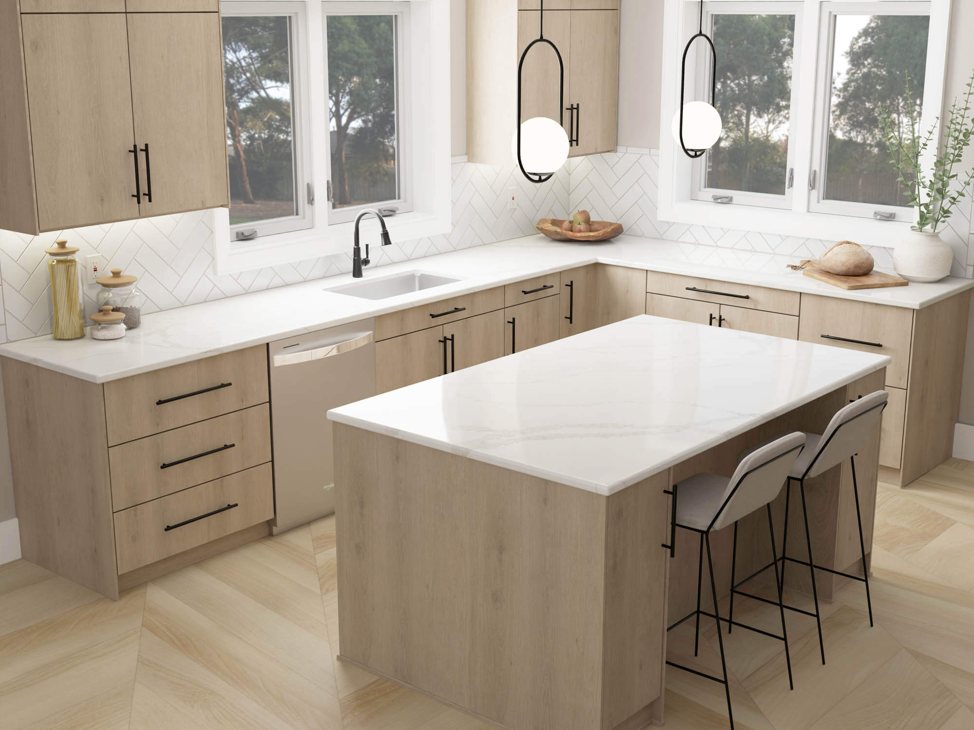 Calacatta Sands Scene