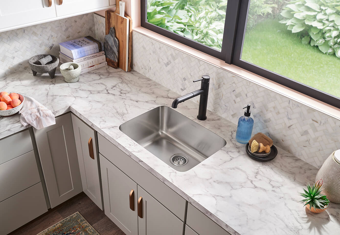 Faded Memories Countertop With Integrated Sink