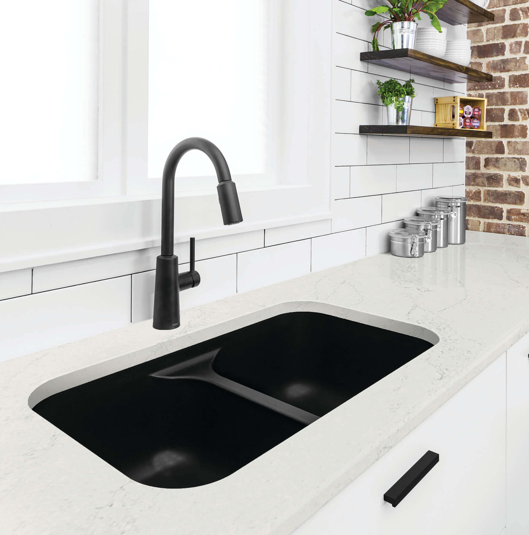 Bella Carrara Quartz Countertop kitchen