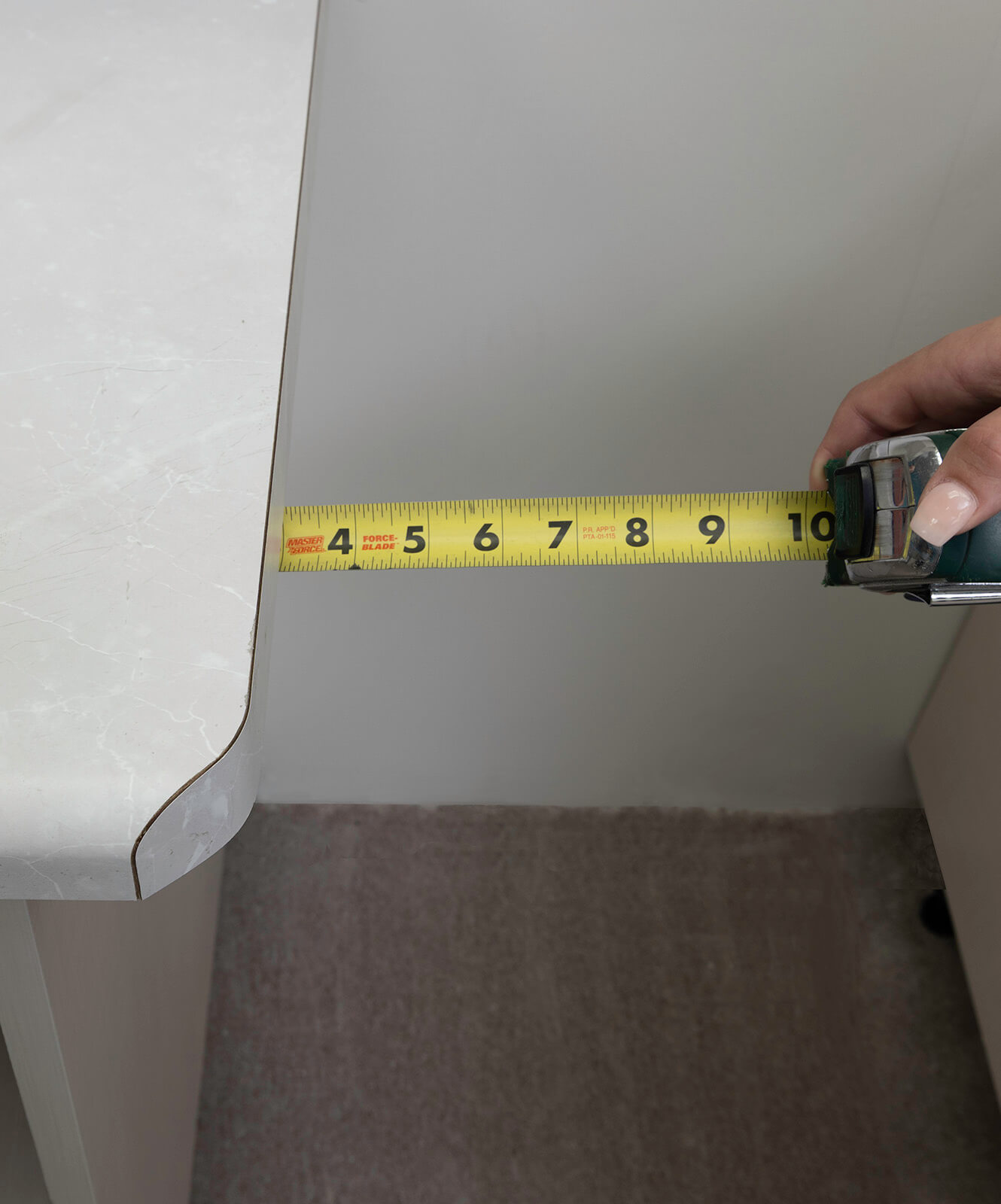 Measuring Overhang