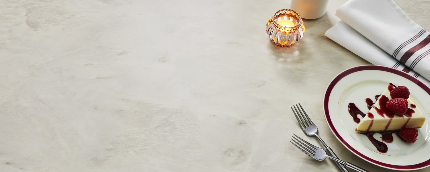 Prosecco Quartzite Countertop Scene