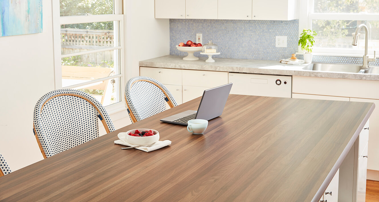 Walnut Butcherblock Kitchen Island