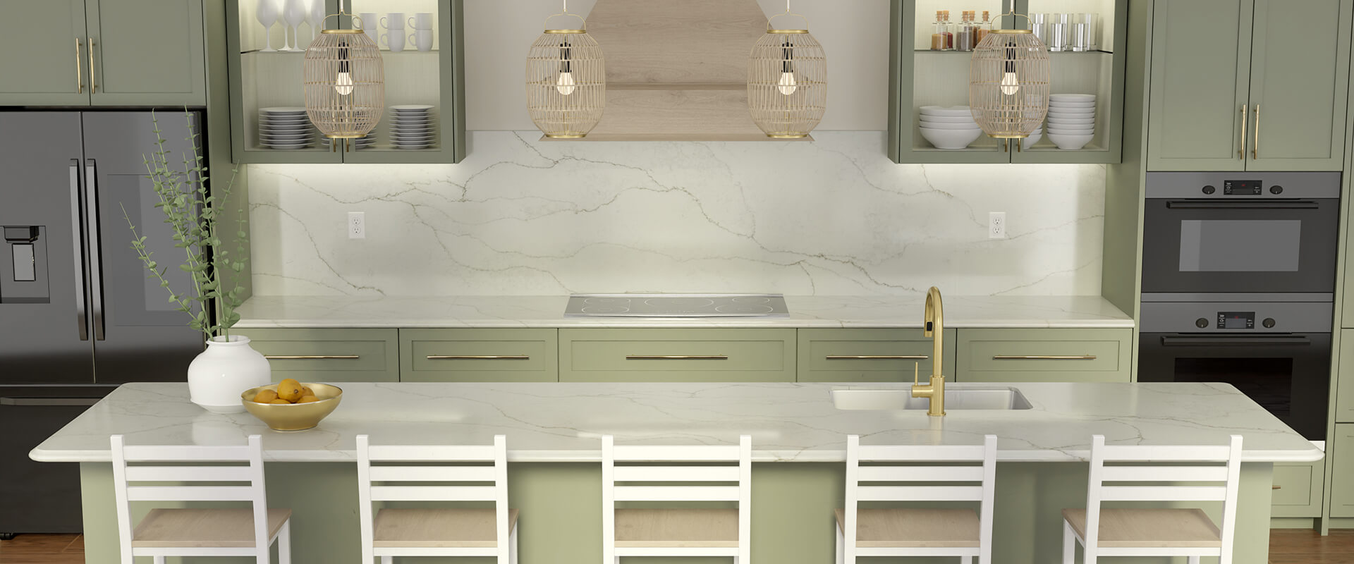 Calacatta Shores Kitchen