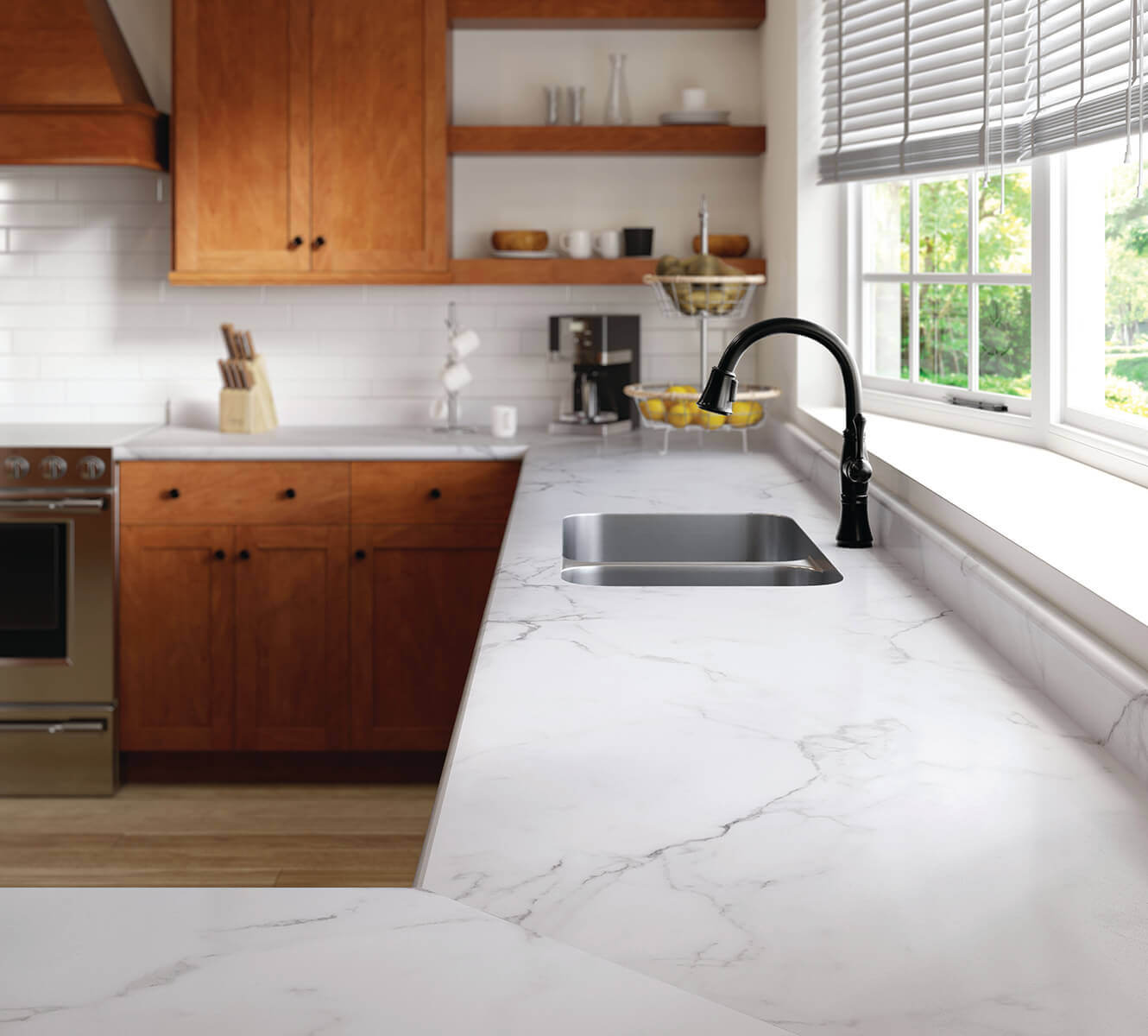 Calacatta Marble Kitchen