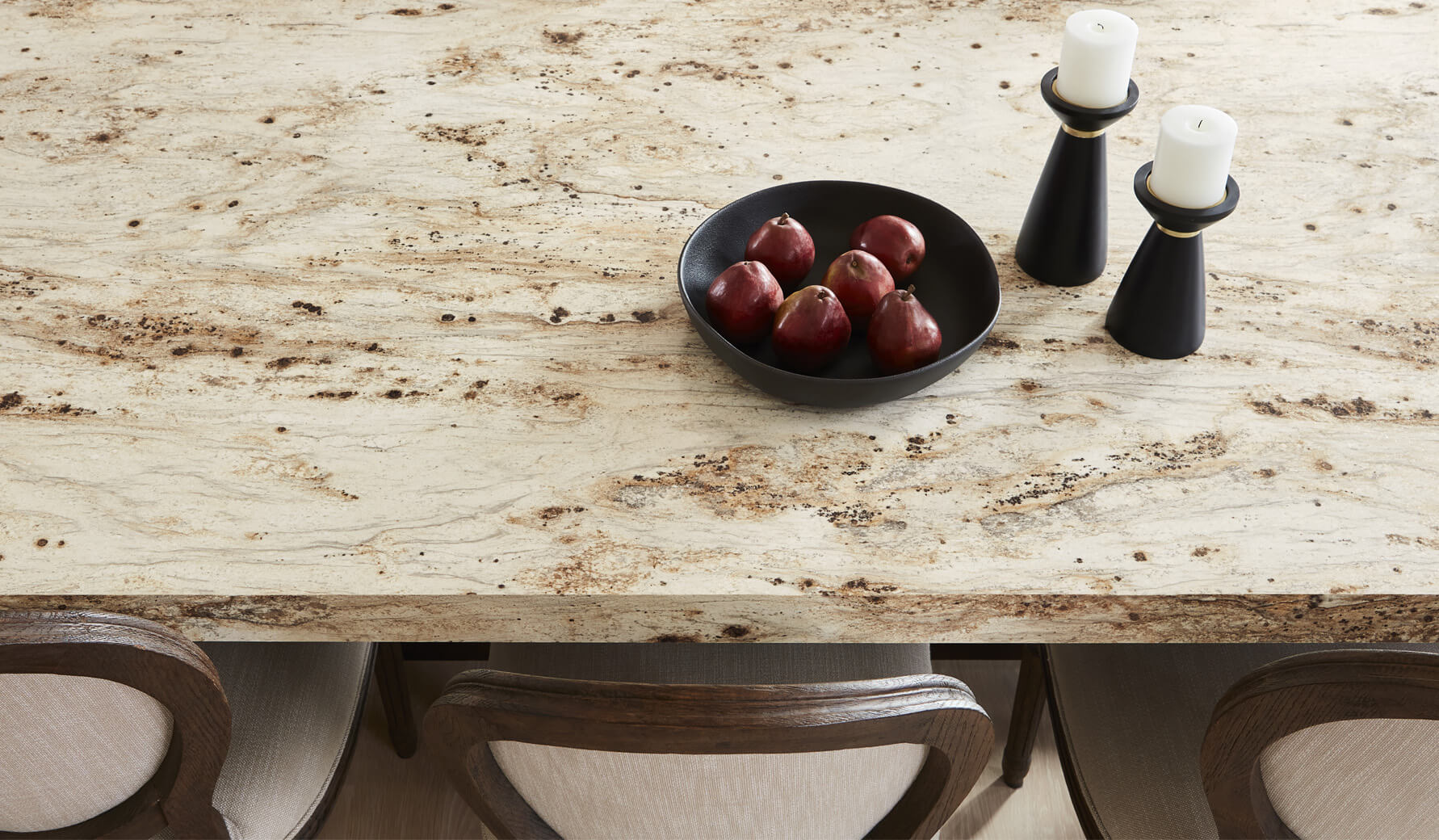 White laminate countertop