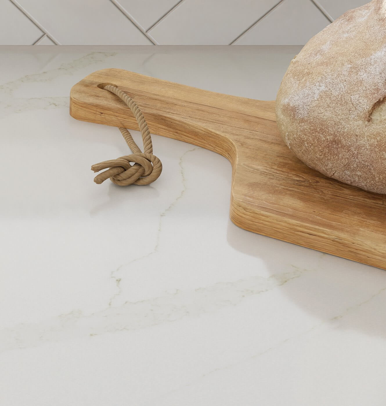 Loaf Of Bread On A Board